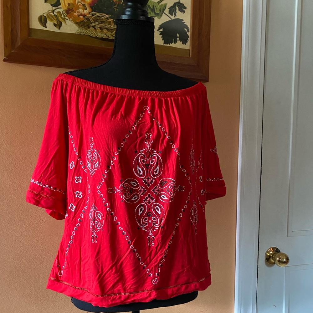 Bandana Print Tee